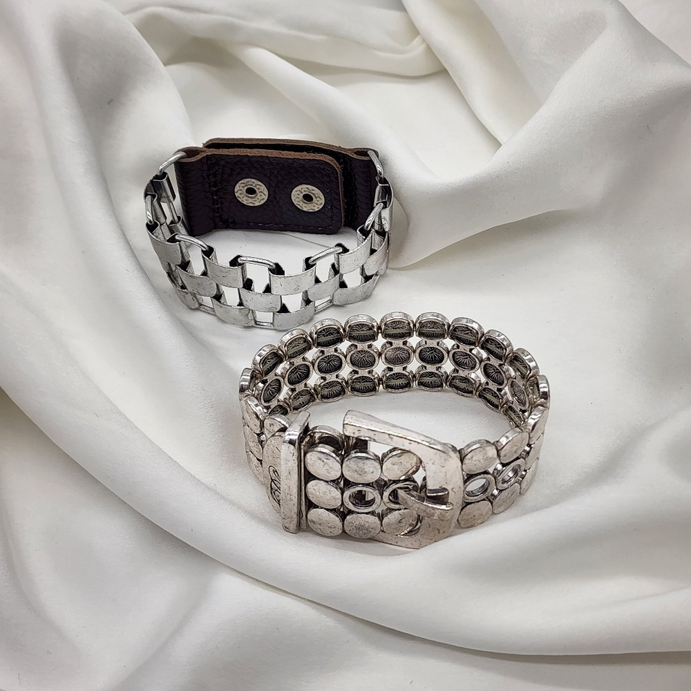 Plunder Bundle 2 Silver-tone Bracelets